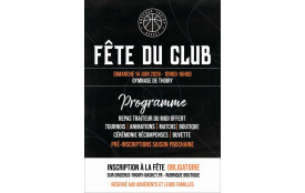 Fête du club, Dimanche 14 juin 2026